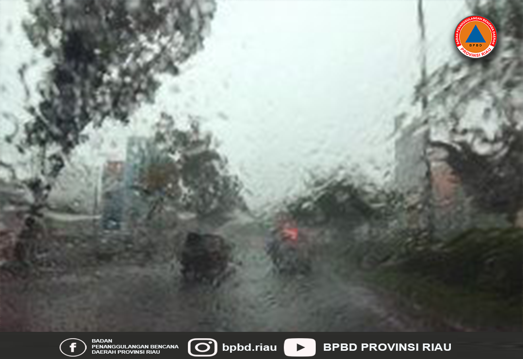 Guyuran Hujan Beberapa Hari Ini Bantu Penanganan Karhutla Riau