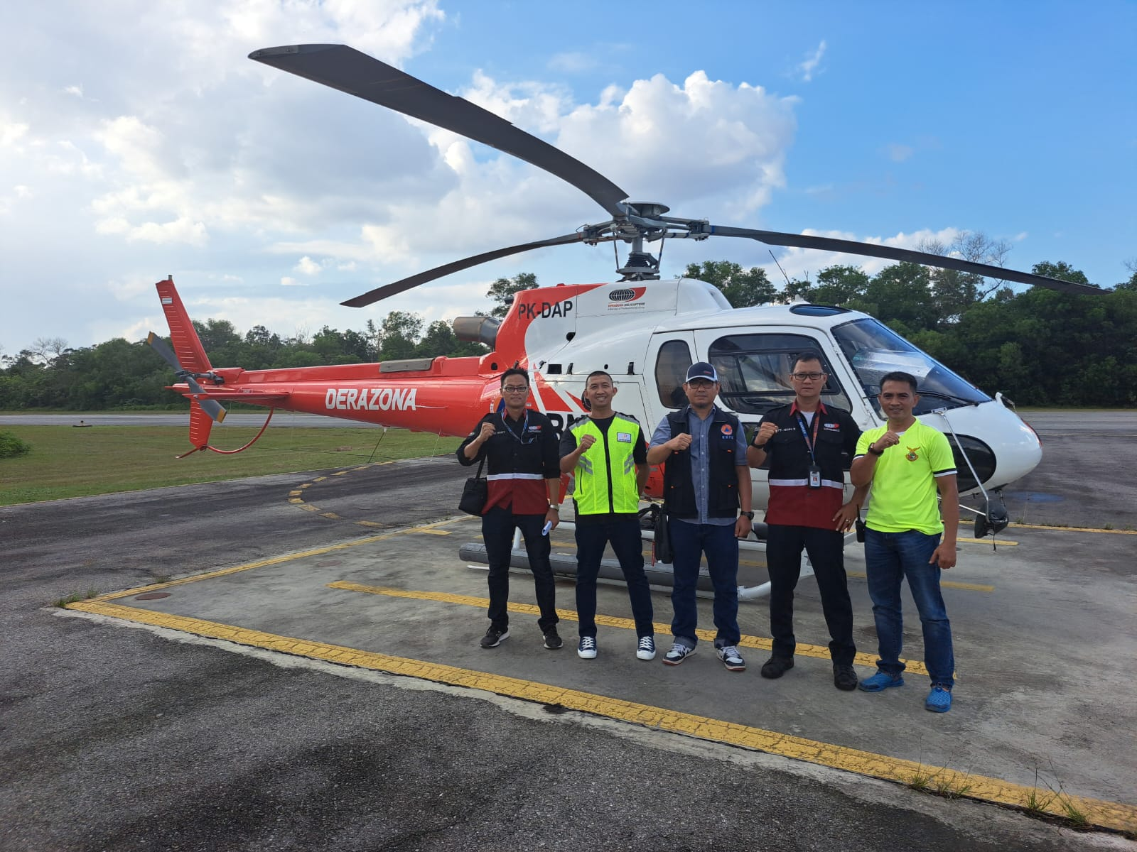 Antisipasi Karhutla, Riau Terima Bantuan Helikopter Water Bombing dari BNPB
