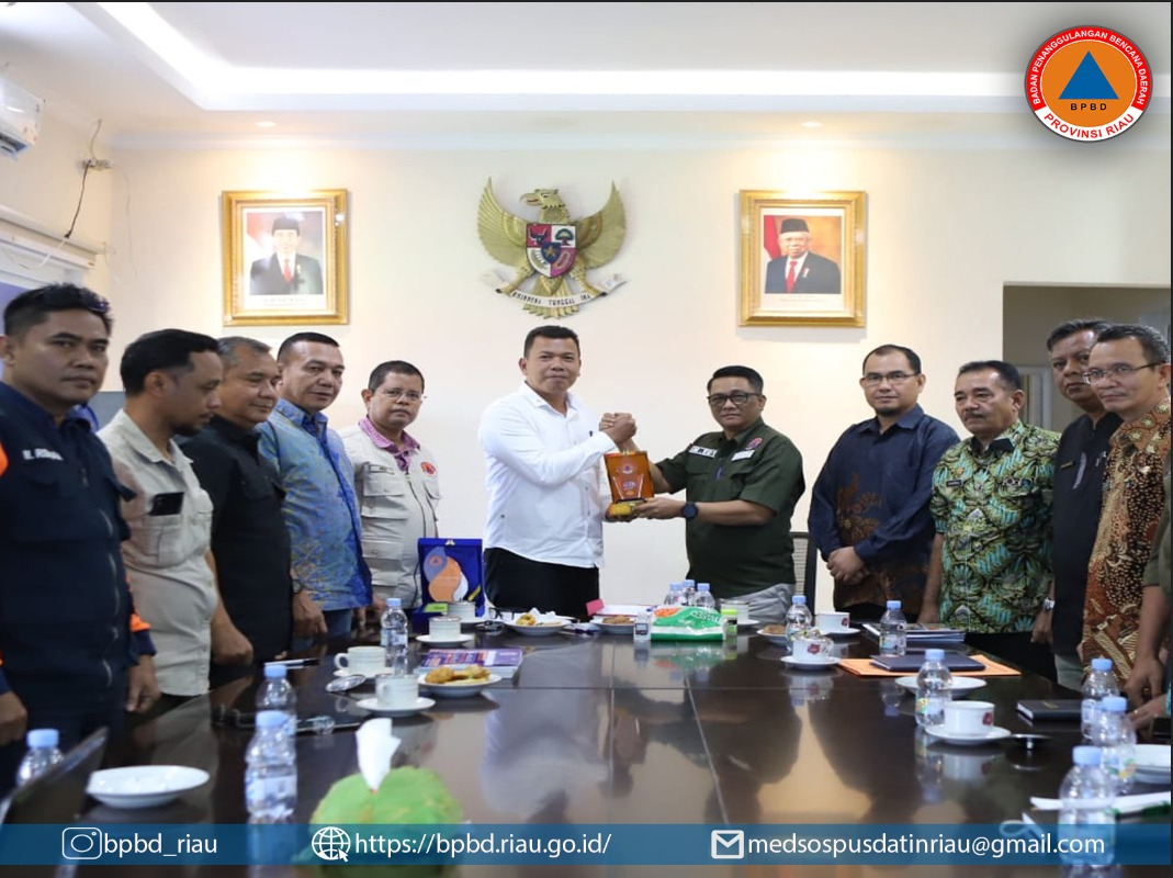 Kunjungan Kerja BPBD Riau ke BPBD Provsu