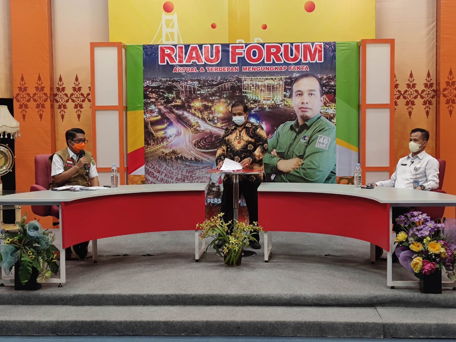Kepala Pelaksana BPBP Provinsi Riau M Edy Afrizal, SE.,MH diundang untuk mengisi acara salah satu st